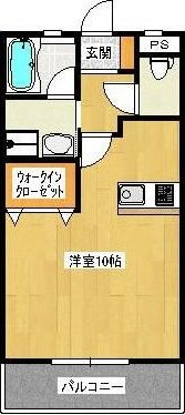 サクシードUの間取り画像