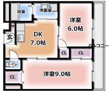 ロイヤルハイツ三喜の間取り画像