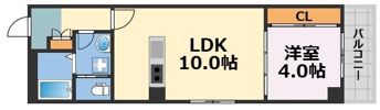 Raffine大阪九条の間取り画像