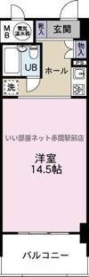 夏井ケ浜リゾートマンションの間取り画像