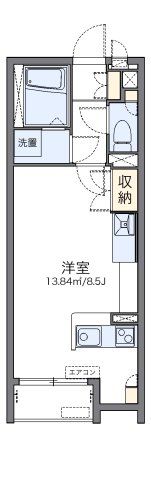 レオネクストパーチェの間取り画像