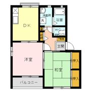 カルムF A棟の間取り画像