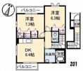 プチ・メゾン A棟の間取り画像