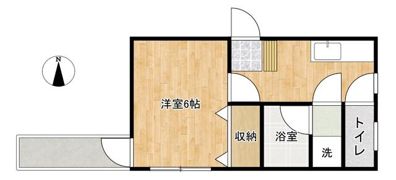 林ビル(ハヤシビル)の間取り画像