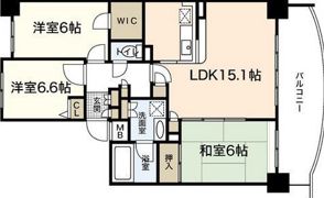 プルミエールA．CITYの間取り画像