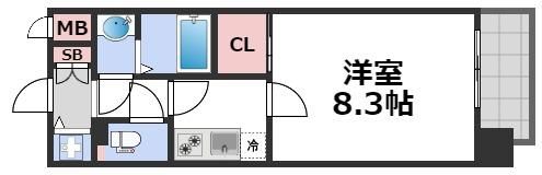 オーパスグラン谷町の間取り画像