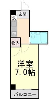 シャトレー・ツカサの間取り画像