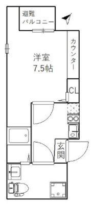 ウェルコガーデン新川の間取り画像