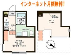 Moon Star KANAMACHIの間取り画像