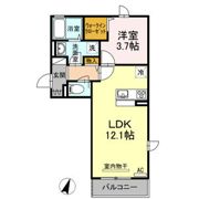 グランシャリオ千代田の間取り画像