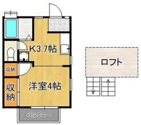 プラザ ドゥ アトレの間取り画像