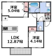 ロジュマン今里の間取り画像