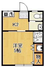 キミックコートの間取り画像