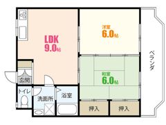 カルチェ田中の間取り画像