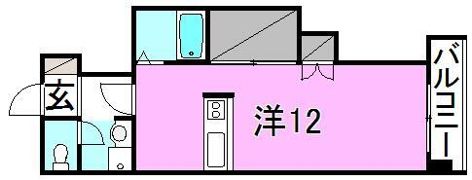 アビターレ松山の間取り画像