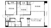 ノーブル道後の間取り画像