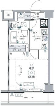 クレヴィスタ西馬込の間取り画像