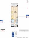 ROUND PURE 21 Aの間取り画像