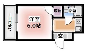 サンシャイン香里園Ⅴの間取り画像