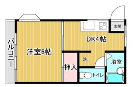 メゾンサンクの間取り画像