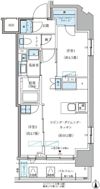 パークアクシス大森山王の間取り画像