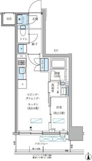 パークアクシス大森山王の間取り画像
