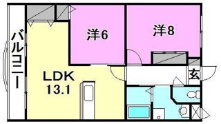 ラ・ホーエンの間取り画像