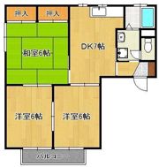 Lガーデン本城Iの間取り画像