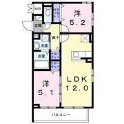 メゾン アイティー ジャックの間取り画像