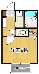 プランドール宇佐町の間取り画像
