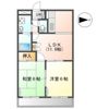 グリーンヒル壱番館の間取り画像