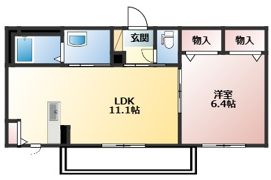 サンロードⅡの間取り画像