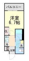 ウェルスクエア池田井口堂の間取り画像