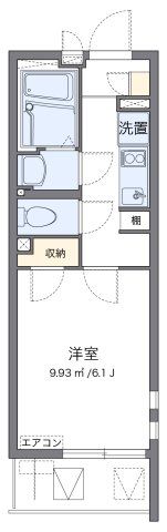 クレイノアドバンス川崎の間取り画像