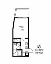 N－first－EBARAの間取り画像