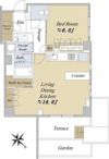 Brillia学芸大学の間取り画像