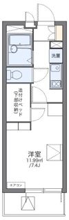 レオパレスParkTown和泉の間取り画像