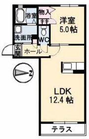 ハピー ハイツの間取り画像