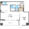 Le Mob*i 天神橋の間取り画像