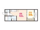 クレスト山本Ⅱの間取り画像
