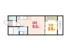 クレスト山本Ⅱの間取り画像