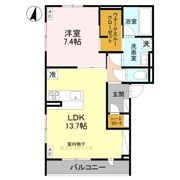 ブレ・ドール東浦和の間取り画像