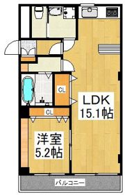 永井マンションBの間取り画像
