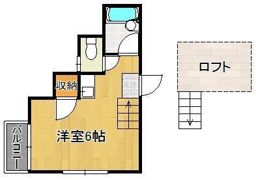 ジュネス折尾の間取り画像