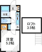 クレストコート上永谷の間取り画像