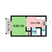 本栖ハイツの間取り画像