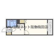 シャンクレール塚本の間取り画像