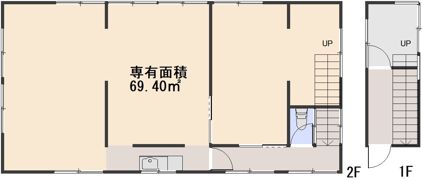 ワークス奥田本町の間取り画像
