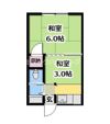 いずがみマンションの間取り画像