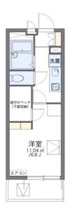 レオパレスサザンクロス海老塚の間取り画像
